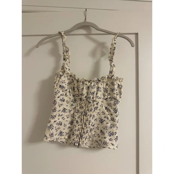 Reformation Soren Top in Gracie - Picture 3 of 5